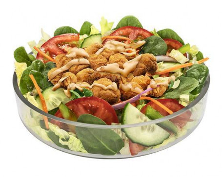 Southern Style Chicken Bites Salad