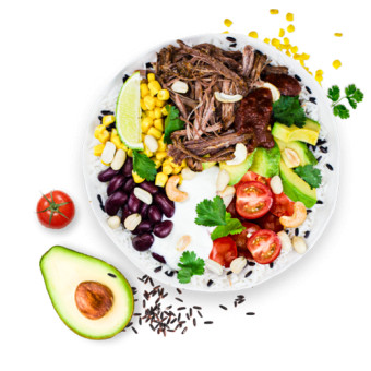 Mexicaanse Pulled Beef Bowl