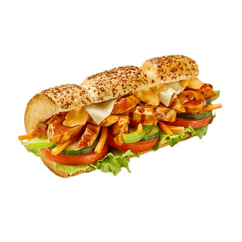 Budget Menu Sandwich Chicken Teriyaki