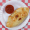 Combo Five: Calzone, 3 Cheese Bread, Small Drink
