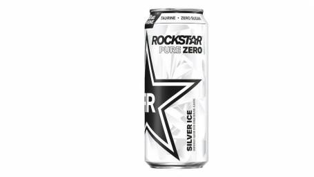 Rockstar Pure Zero Silver Ice 16 Oz