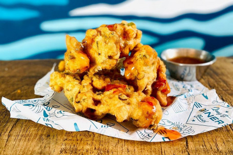 Sweetcorn Fritters Sweet Chilli Dip