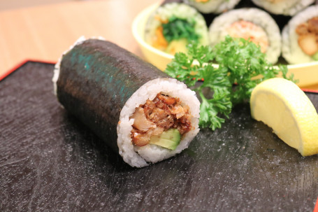 Teriyaki Chicken Cucumber Hand Roll