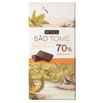 Herkomst Sao Tomé Donkere Chocoladereep