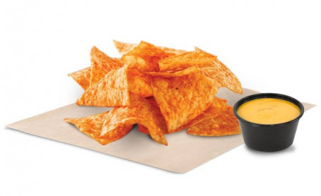 Regular Nachos With Nacho Cheese Sauce