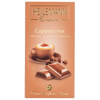 Heilemann Chokolade Cappuccino Trøffel Sødmælk