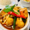 Gang Pa Tofu, vegetables (Jungle Curry) (GF, H) (VG)