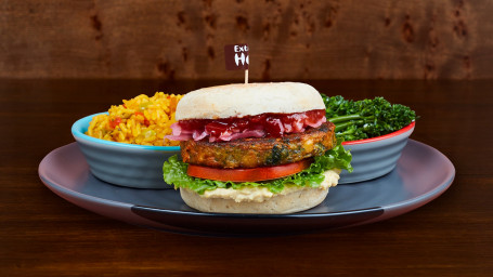New Spiced Chickpea Burger