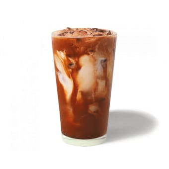 Iced Cocoa Shaken Espresso Mit Haferdrink