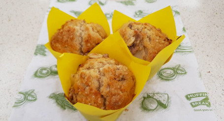 Pear Honey Walnut Muffin