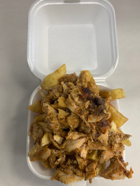 Mini Chicken Kebab Meat And Chips