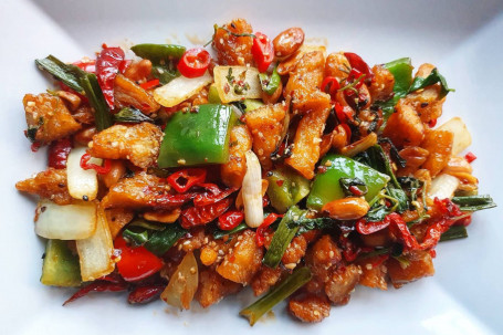 Sichuan Spicy Laziji Chicken