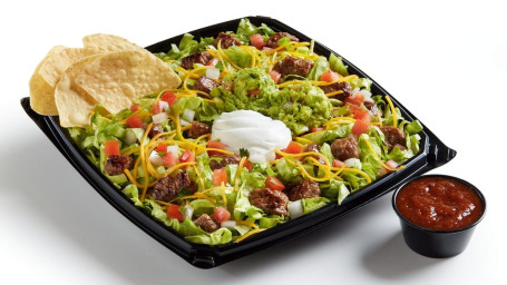 Salată De Taco Cu Guac Proaspăt – Friptură Carne Asada