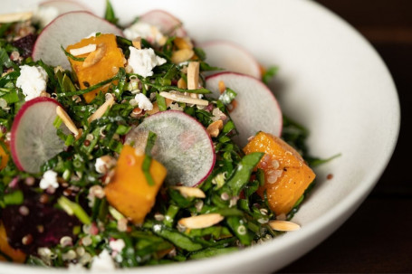 Roasted Pumpkin and Goats Cheese Salad