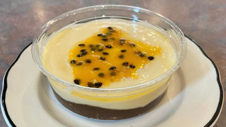 Passion Fruit Mousse With Brigadeiro