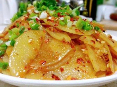 Chinese Spicy Potato Salad