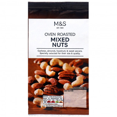 M S Food Oven Roasted Mixed Nuts