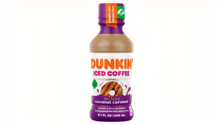 Dunkin' Donuts Donuts Iced Coffee Coconut Caramel