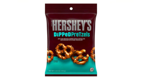 Hershey's Milk Chocolate Dipped Pretzels Peg Bag