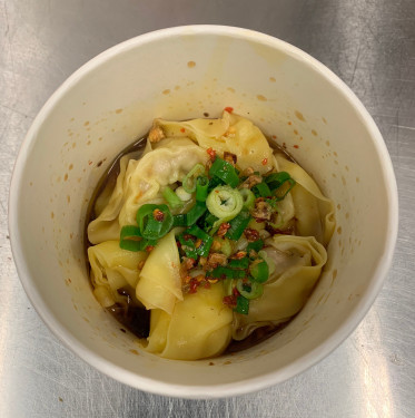 Steamed Pork Wontons In Chilli And Soy Sauce
