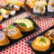 Udon And Fresh Salmon Nigiri Set