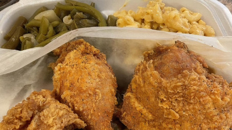 So-So-Creole Fried Chicken Plate