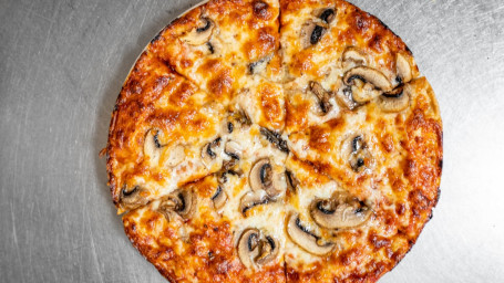Mushroom Pizza (10 Small 6 Slices)