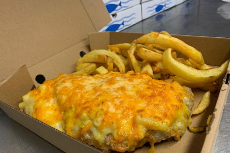 Mac Cheese Parmo