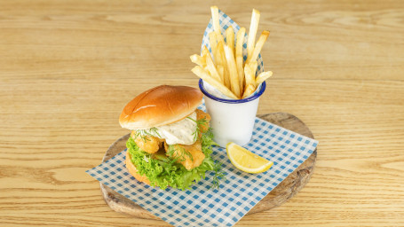 Fish Finger Sandwich French Fries