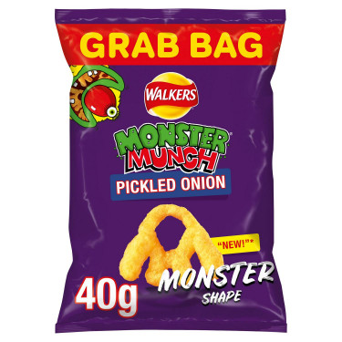Walkers Monster Munch Picked Onion Flavour