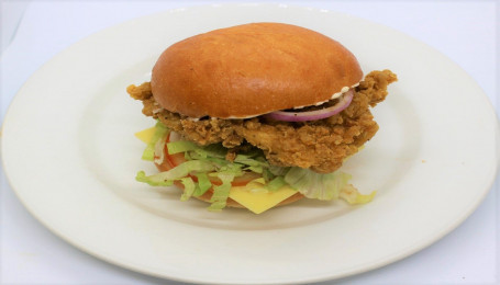 R G Crispy Chicken Burger