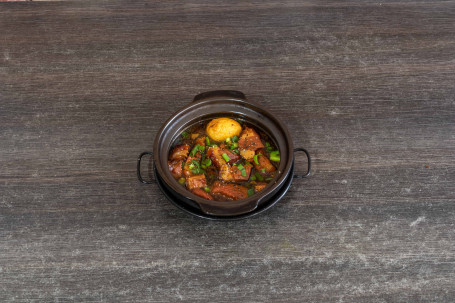 Vietnamese Slow Cooked Pork Belly With Caramelized Sauce In Claypot