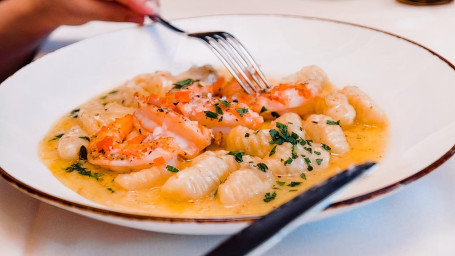 Gnocchi With Roasted Shrimp