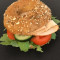 Low Carb-Bagel mit Truthahnbrust,