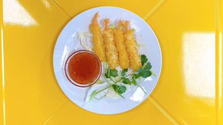 Fried Fantail Shrimp With Sweet Heat Sauce