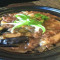 Braised Eggplant With Salted Fish In Hot Pot