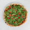 Vegane Bio-Pizza Champignons-Rucola E Pomodori Freschi