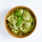 Spinach And Smoked Tofu Ravioli In Green Pesto Sauce