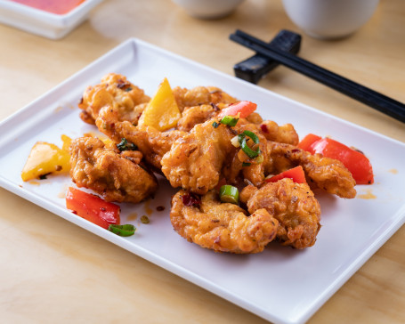 Spicy Chicken Strips Szechwan Style