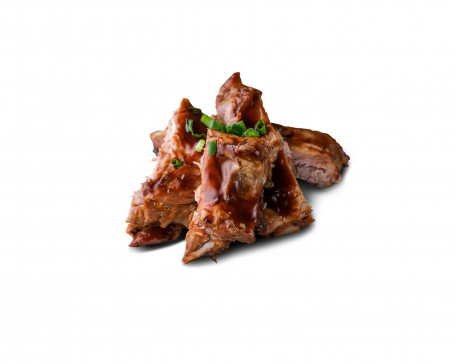 Fried Pork Ribs (Smokey Hickory Bbq Sauce)