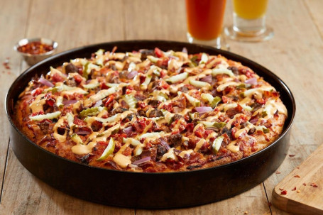 Cheeseburger Pizza Shareable
