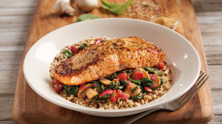 Bj's Brewhouse Bowl With Salmon*