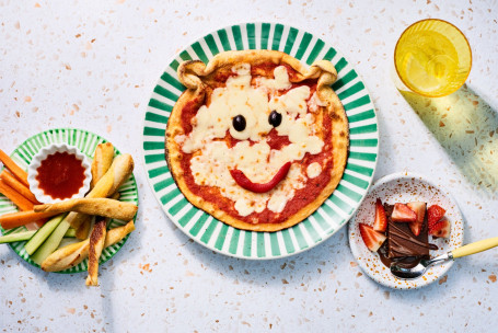 Happy Face-pizza (V)