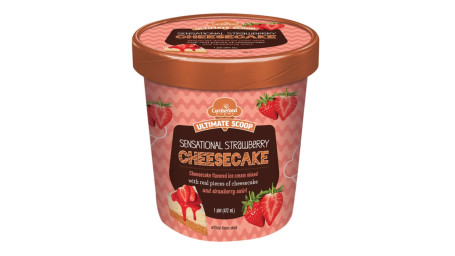 Cumberland Farms Strawberry Cheesecake Pint