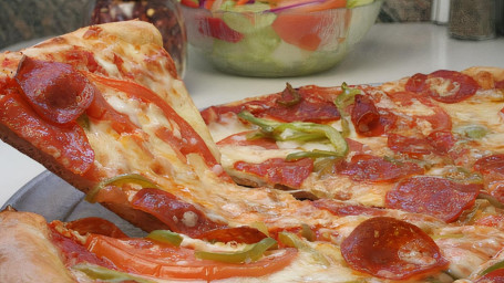 Thin Crust Slice Pizza
