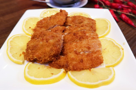 Crispy Fried Tender Chicken In A Sweet Lemon Sauce Níng Méng Jī Kuài