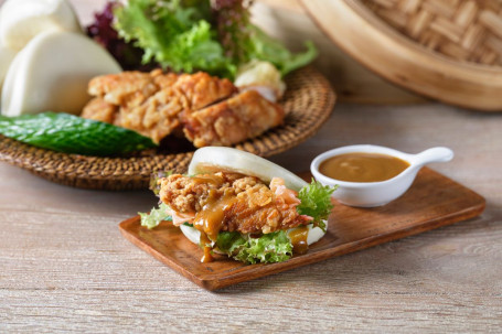 Crispy Chicken Katsu Curry Bao