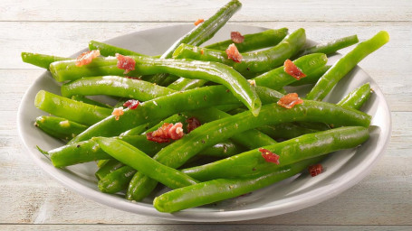 New! Garlic-Butter Green Beans With Bacon