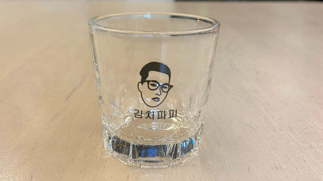 Kimchipapi Logo 2 Oz Shot Glass