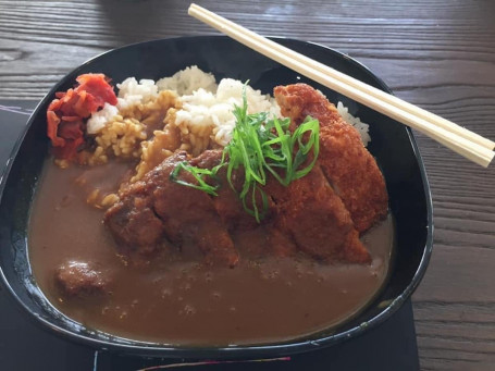 Japanese Crumbed Chicken Curry
